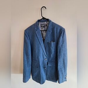 Kenneth Cole Blue Men's Sport Coat